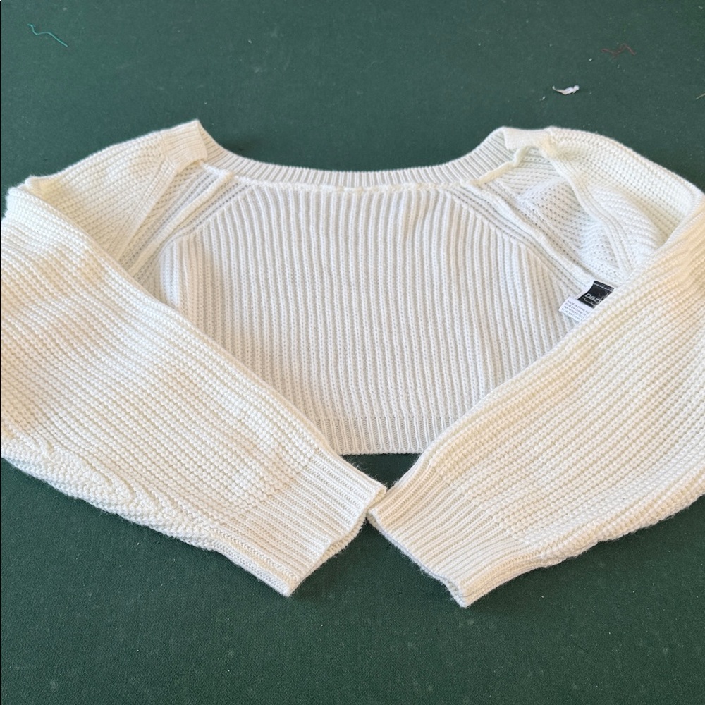 Chic Cream Knit Sweater. CAJA # 3